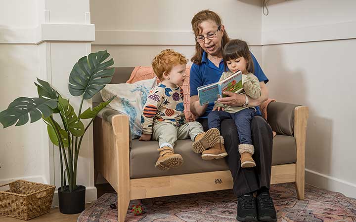 Nursery sofa image