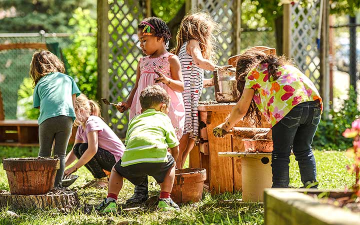 Mud kitchen