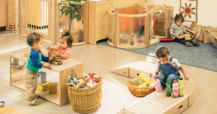 Day nursery baby room activities on sale