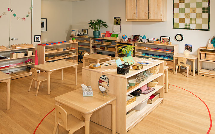 Montessori early years environment