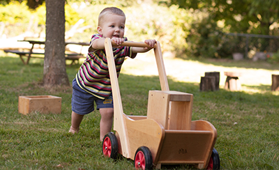 boy with pushcart