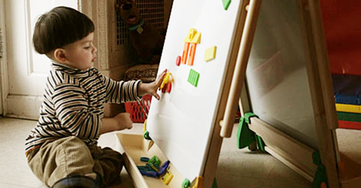 Getting the best from your art easel Art easel for children Community Playthings