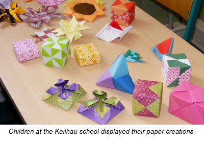Keilhau Froebel folded paper