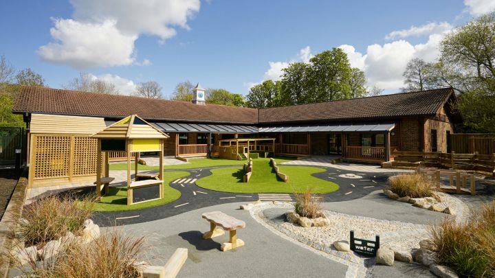 Fennies Nursery outdoor area