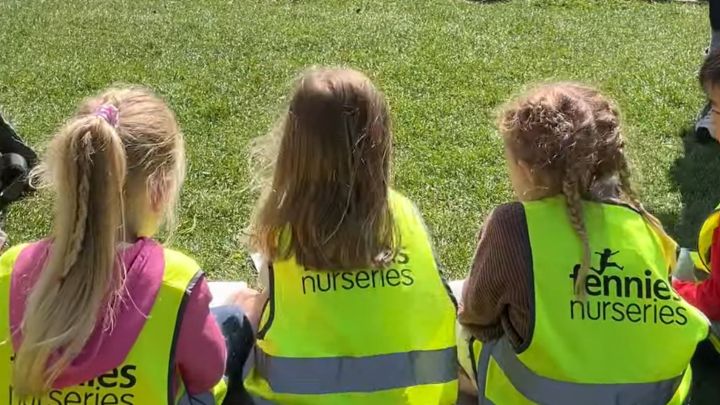 3 children at Fennies Nursery