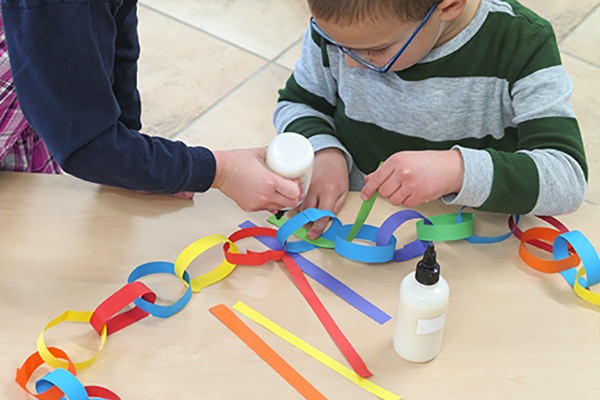 joining two paper chains together