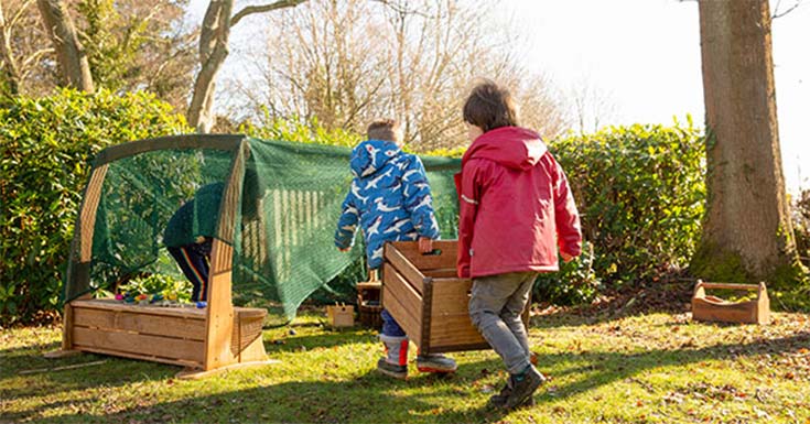 Outdoor play for children
