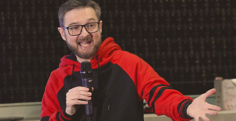 Ben Kingston-Hughes at the Day of Play in Birmingham 2024