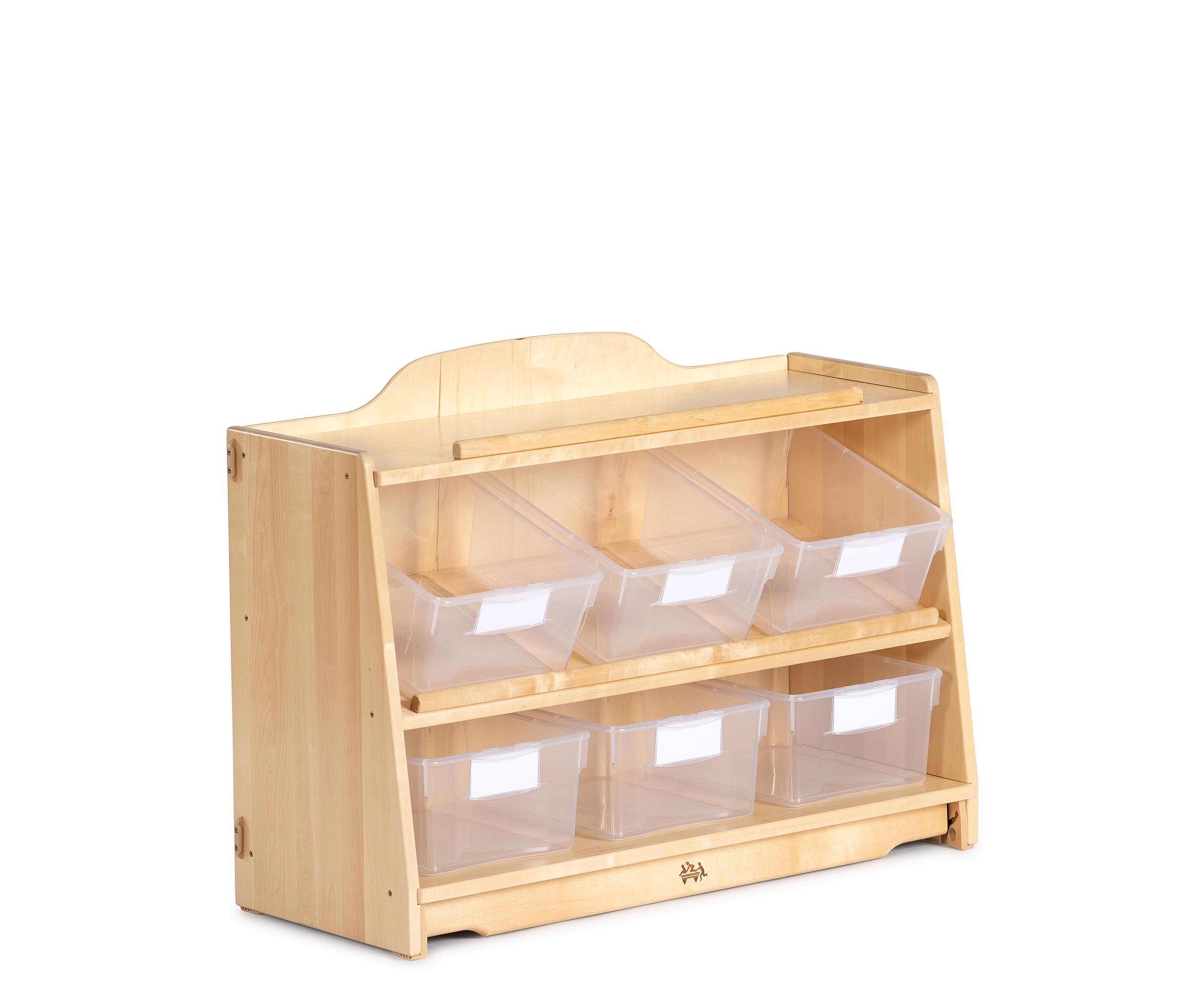 Wooden craft shelves on sale