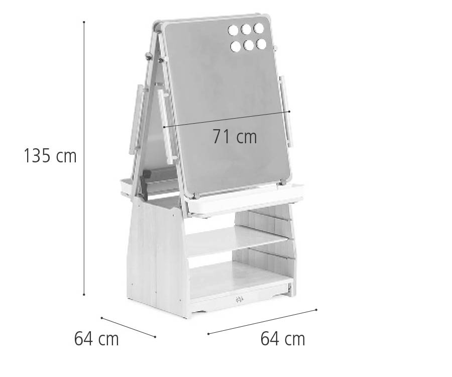 H515 High art island 71 cm dimensions