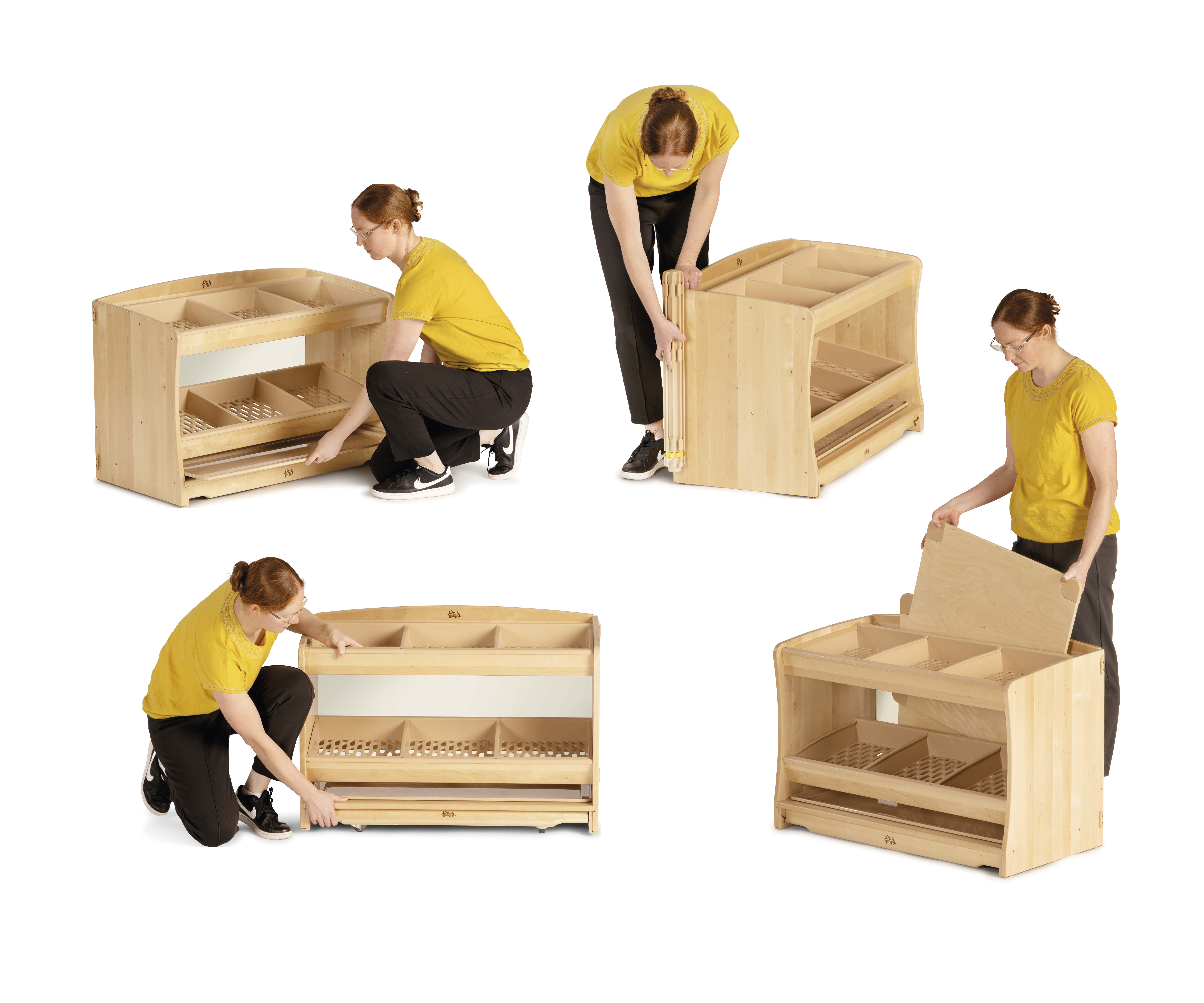 Sand and water storage shelf 1