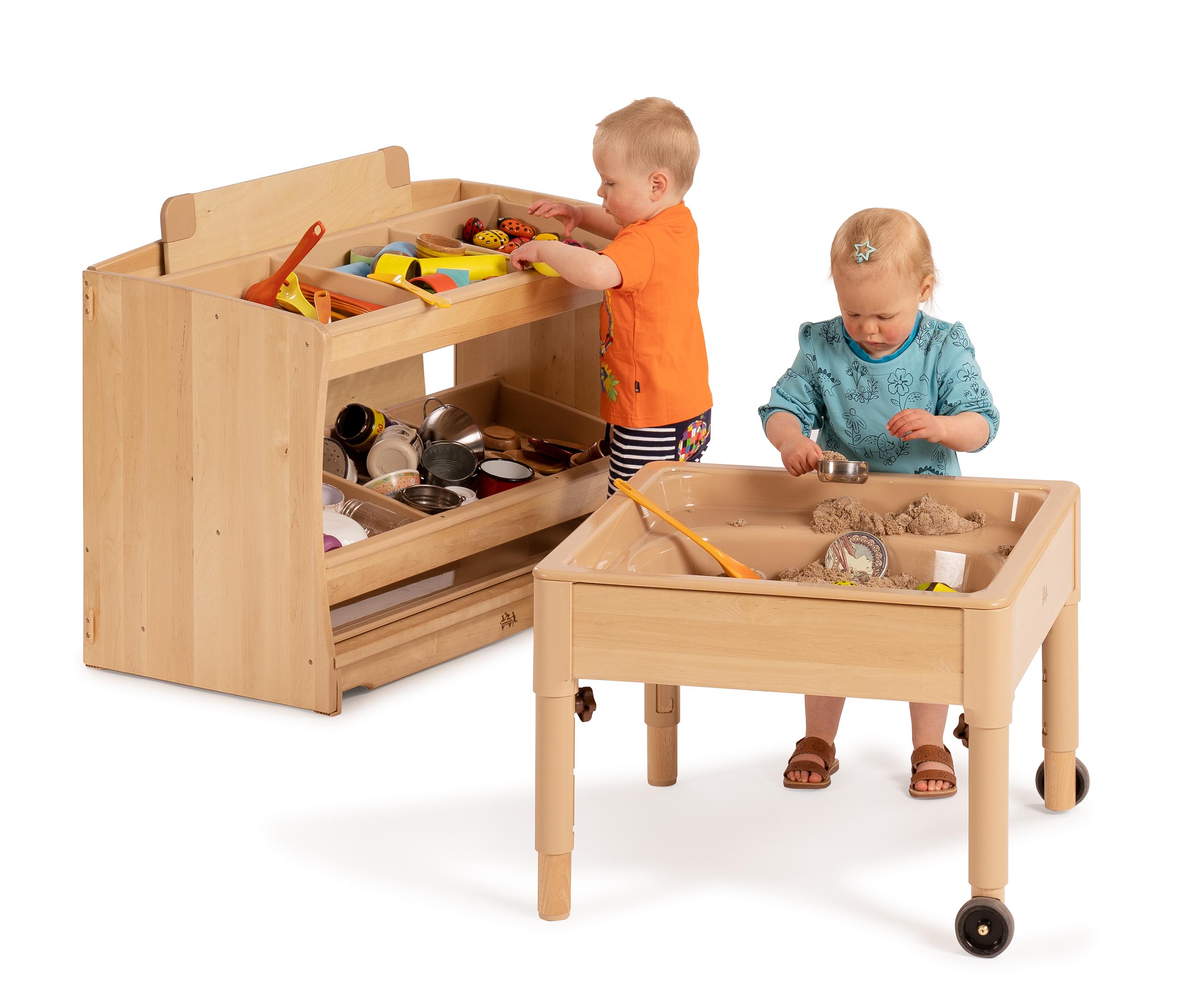 Sand and water storage shelf 3