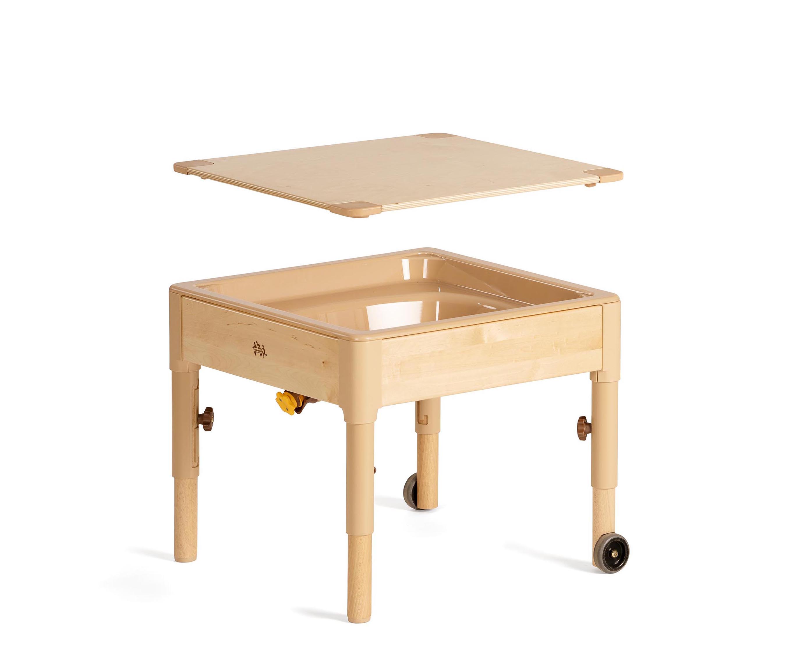 Small sand and water table, tan