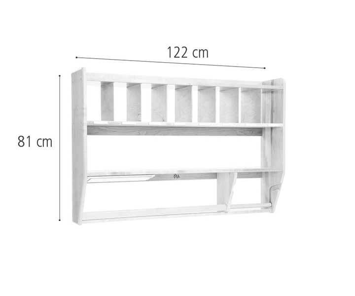 G28 Wall-mounted Shelf dimensions