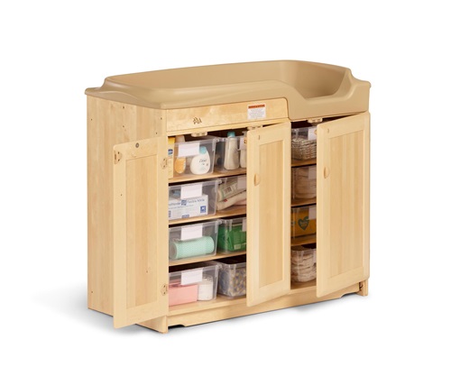 G248 Changing table with storage