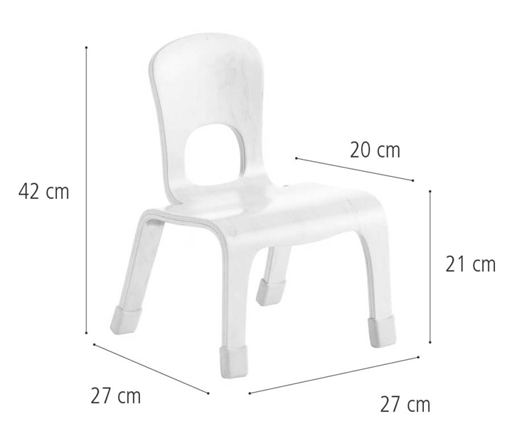 J708 21 cm Woodcrest chair dimensions