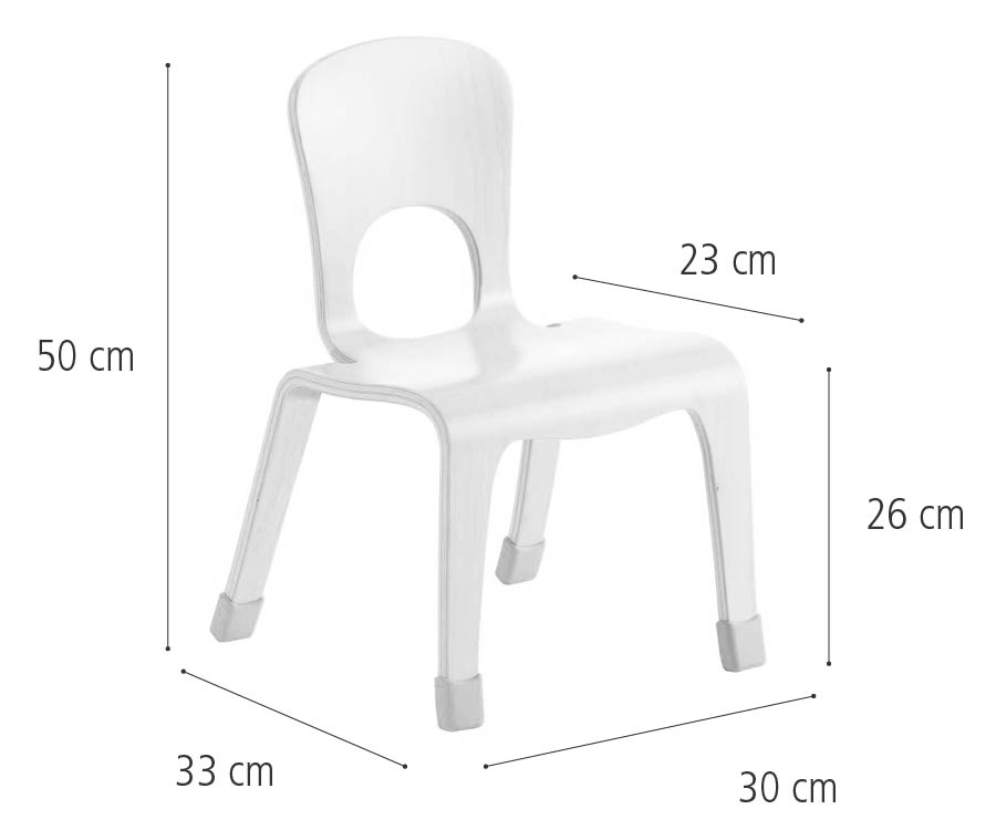 J710 26 cm Woodcrest chair dimensions
