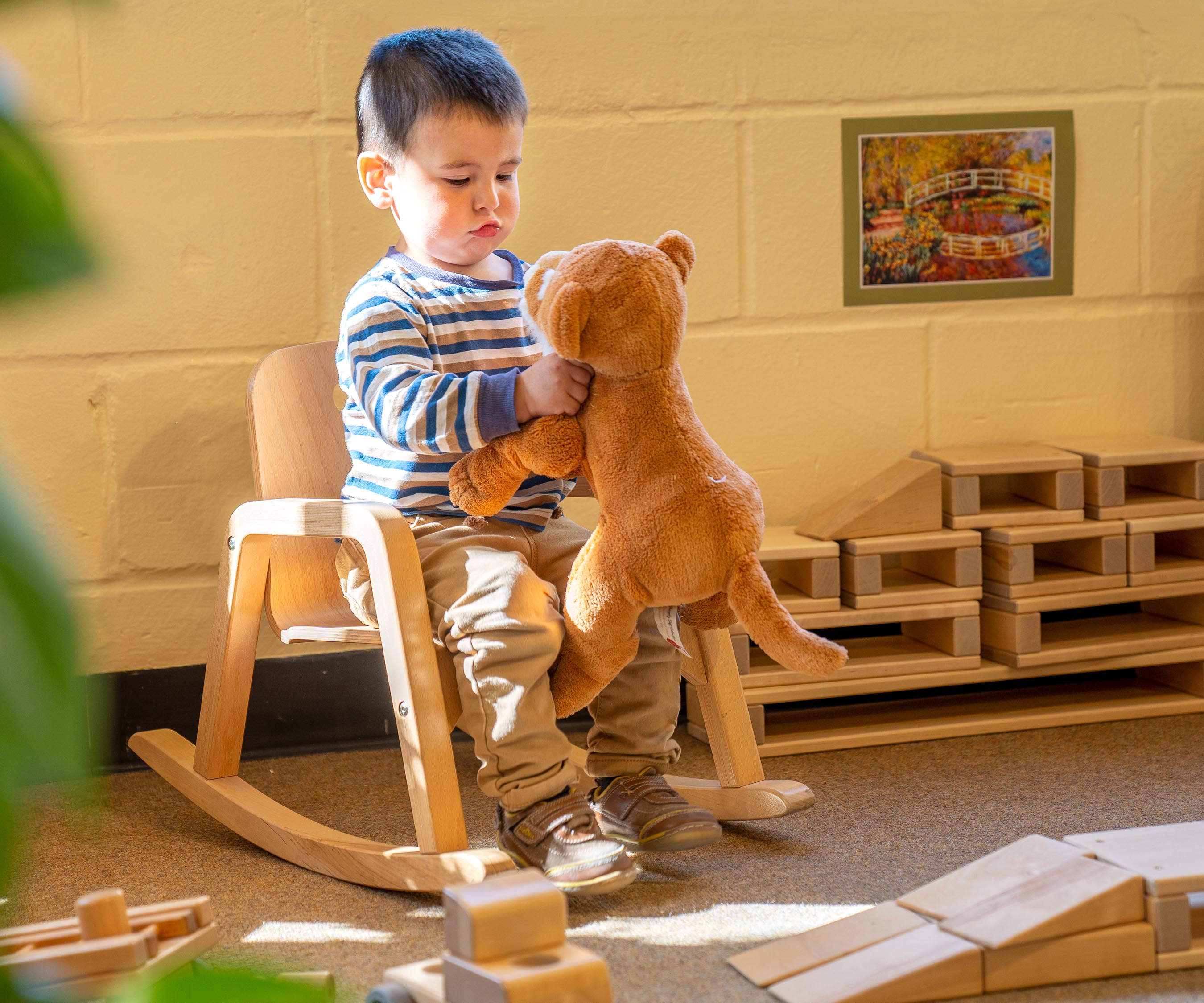 J940 Child&amp;apos;s rocking chair candid