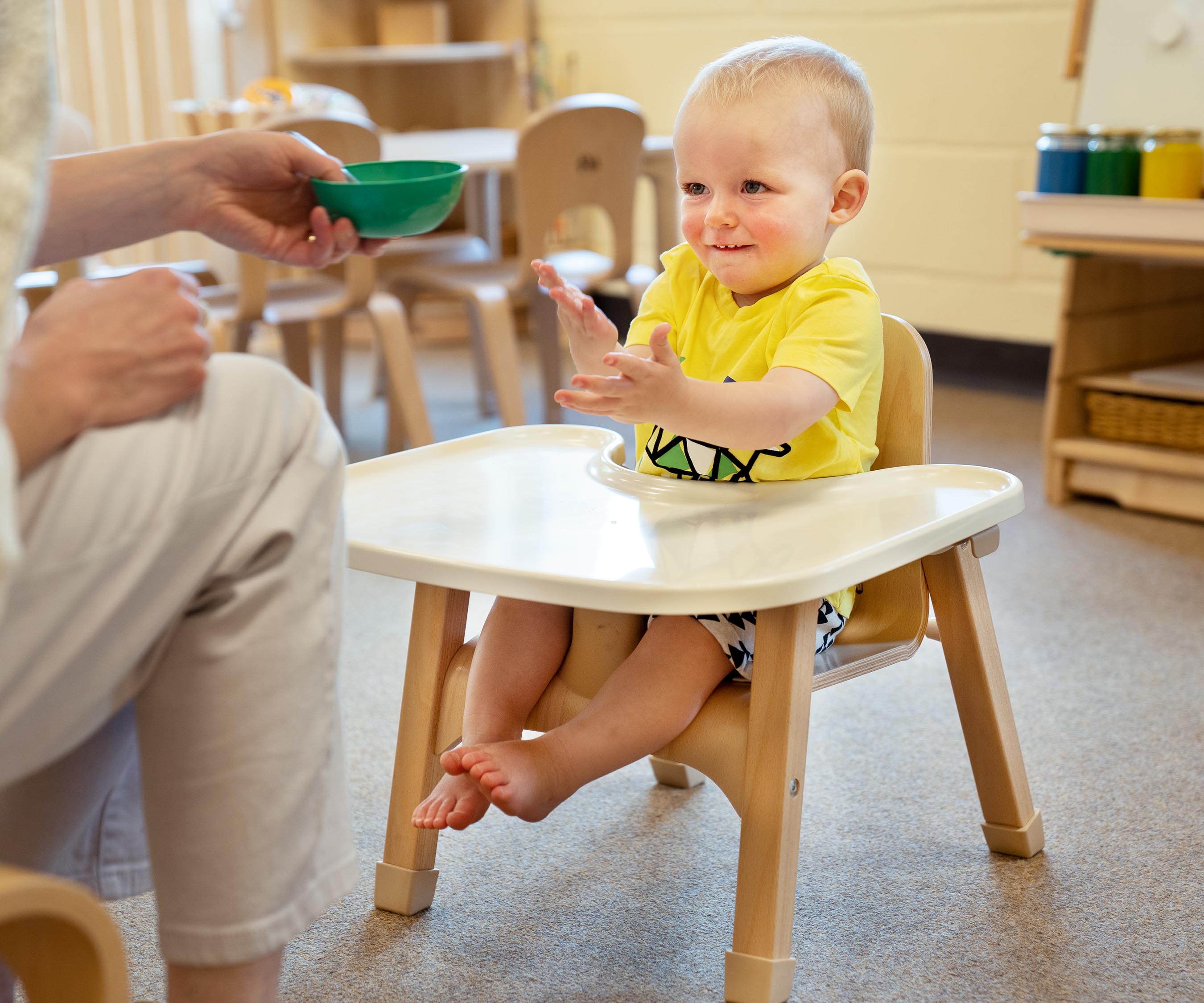 Armchair for feeding baby shop