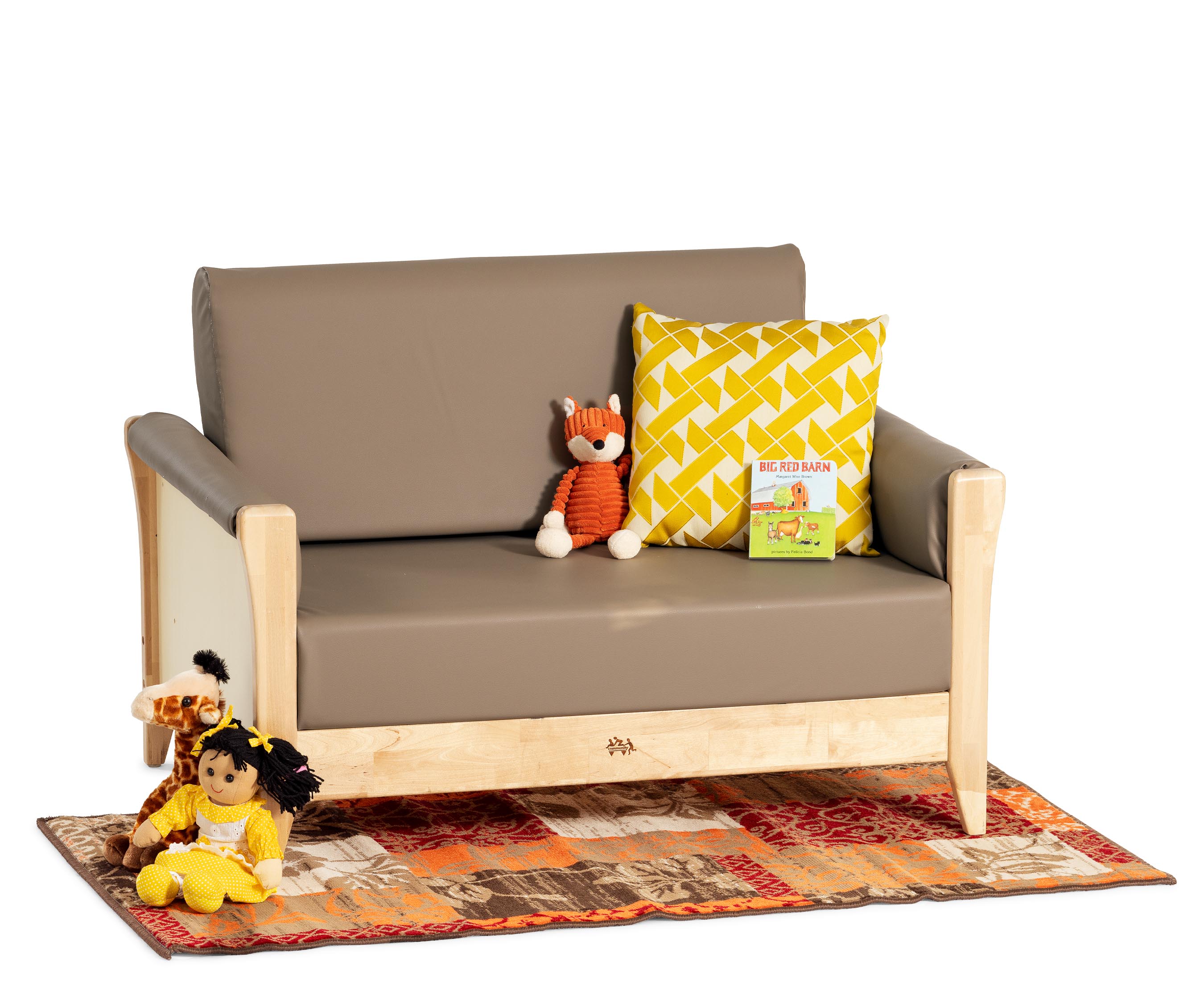 Nursery sofa Snuggler Reading couch