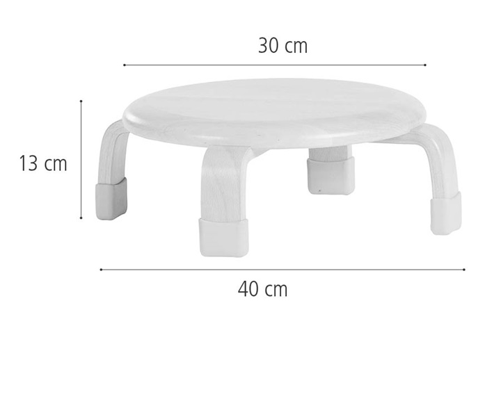 Dimensions of Stacking stool J121