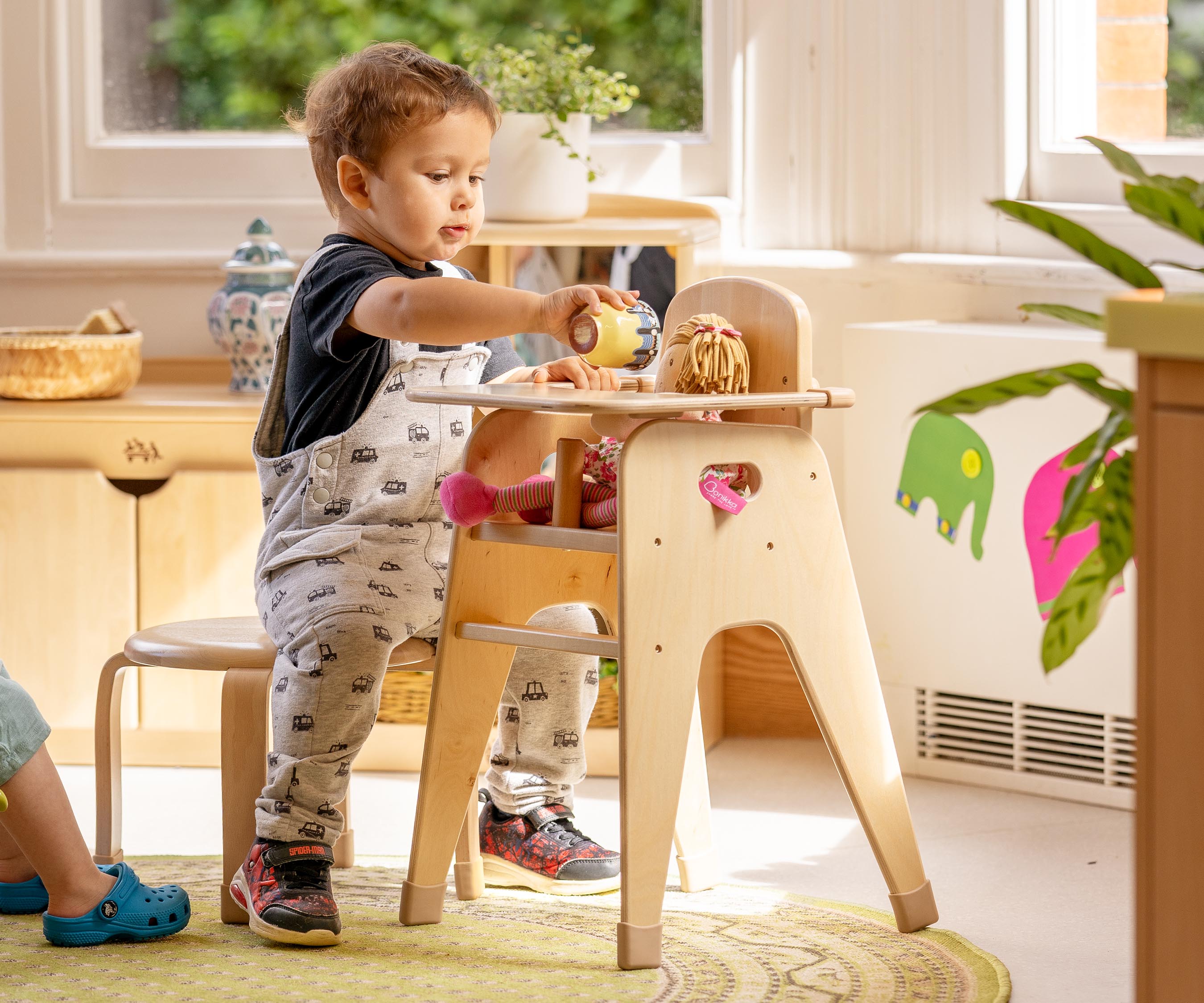 Stackable best sale wood stools