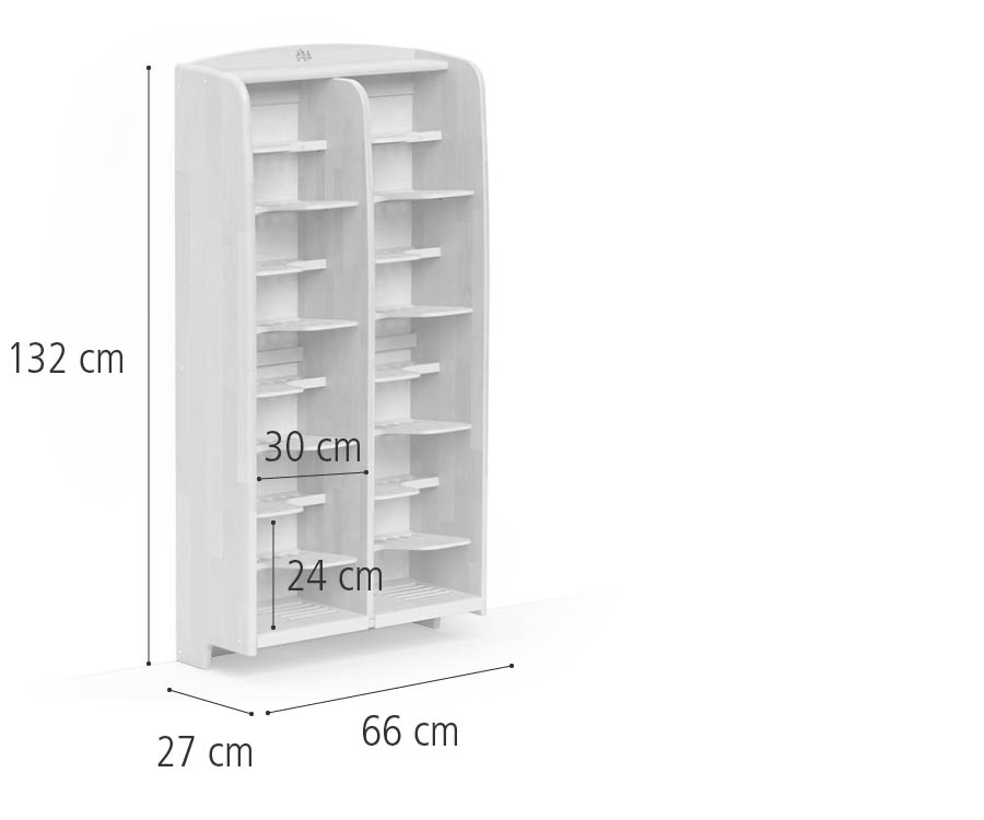 Wall-mounted Welly Storage