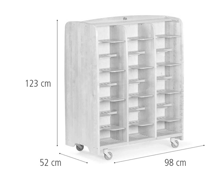 A302 Mobile welly storage dimensions
