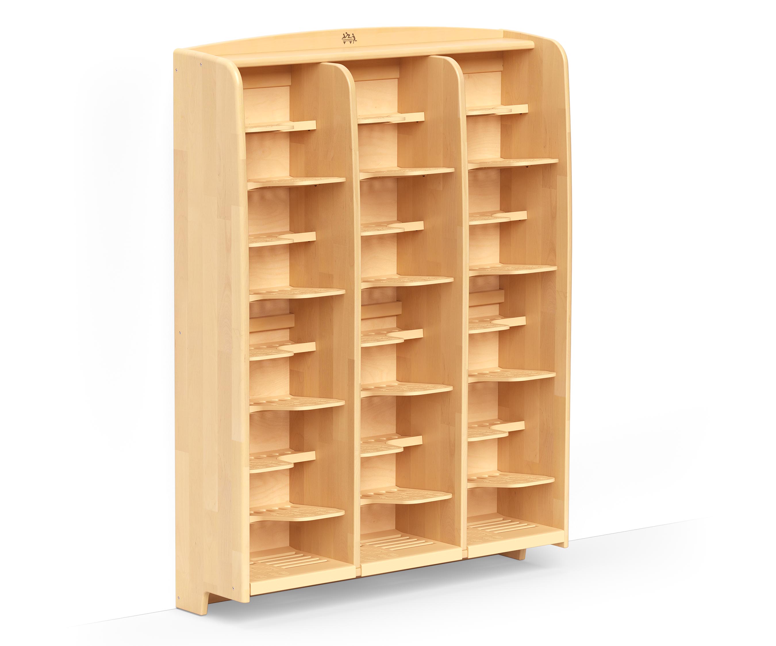 Wall-mounted welly storage