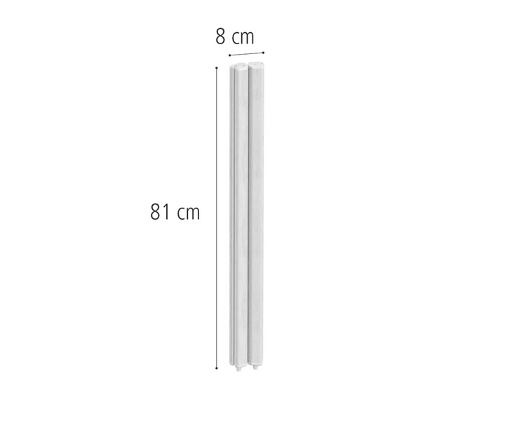F982 81 cm wooden angled post dimensions