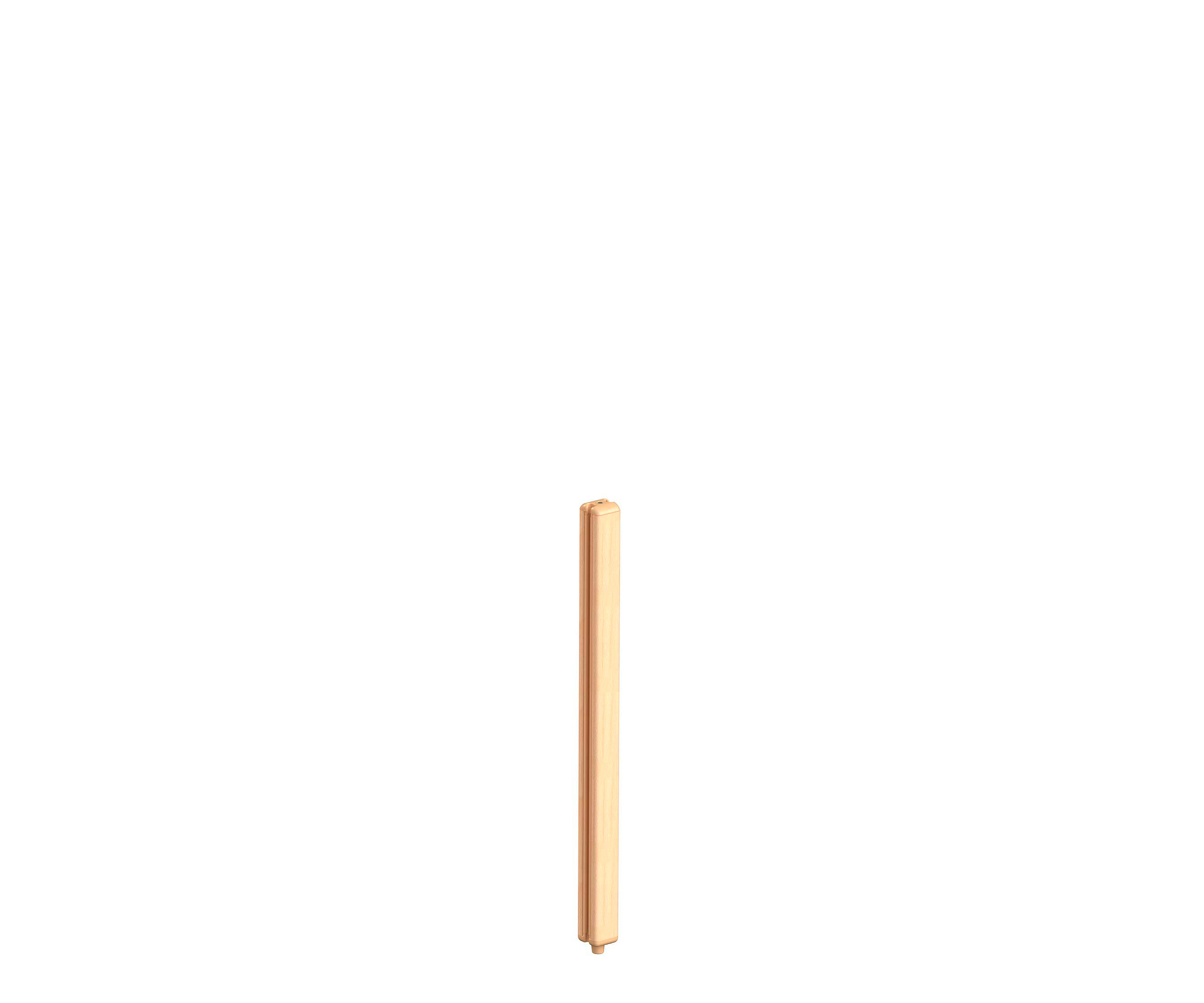 Wooden straight post, 61 cm