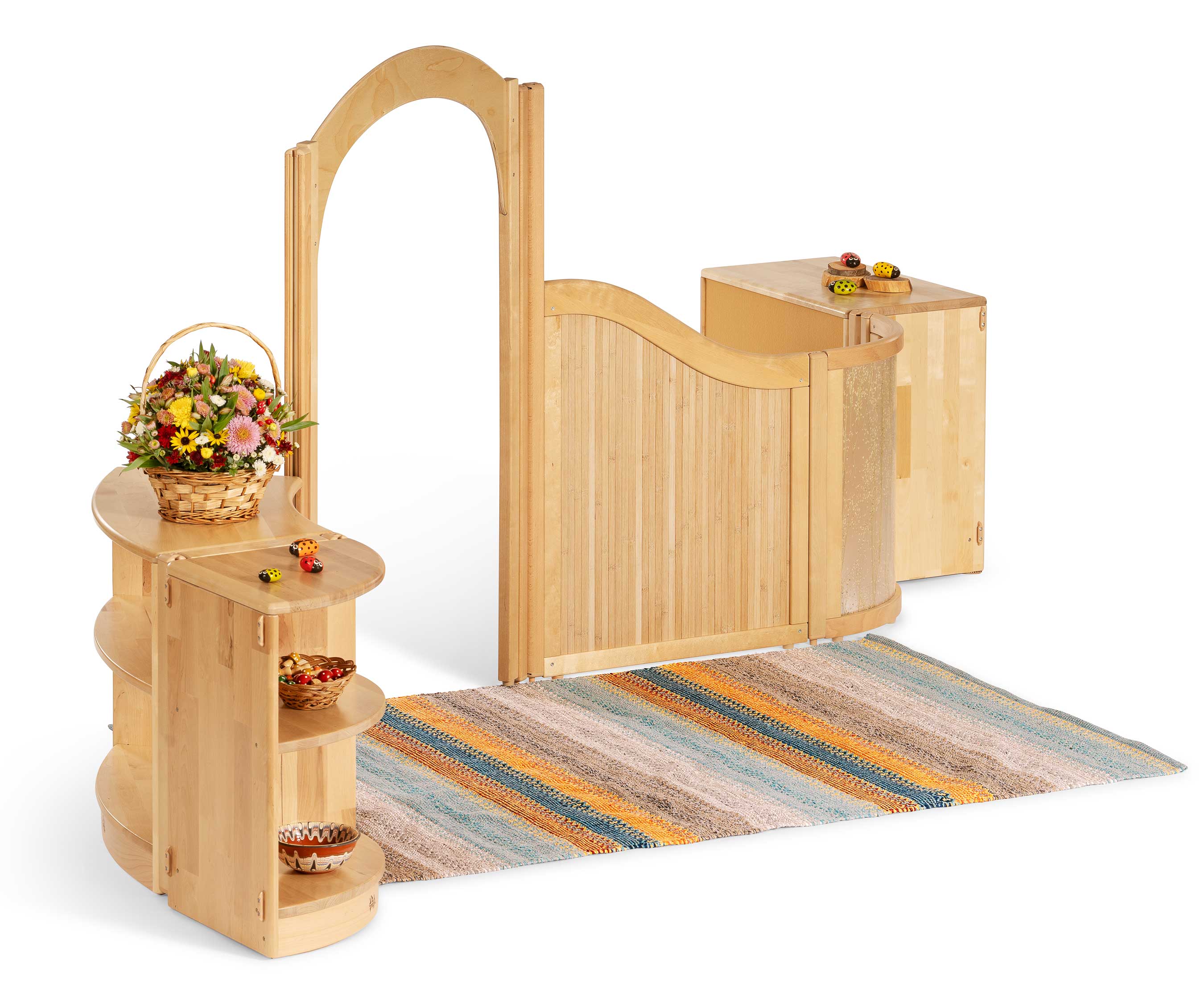 Wooden post Roomscapes