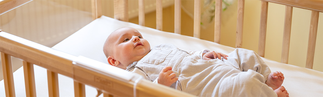Child in a Cot