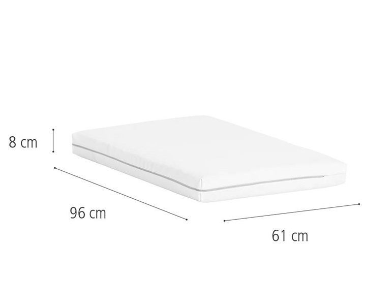 Replacement cot mattress dimentions