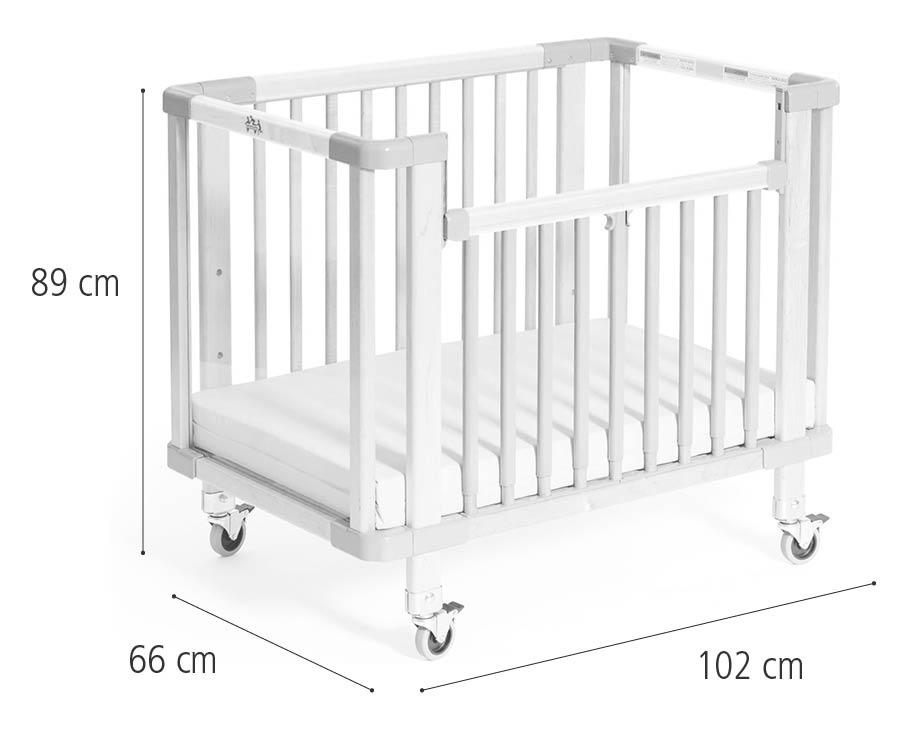 G304 BackSafe cot dimensions