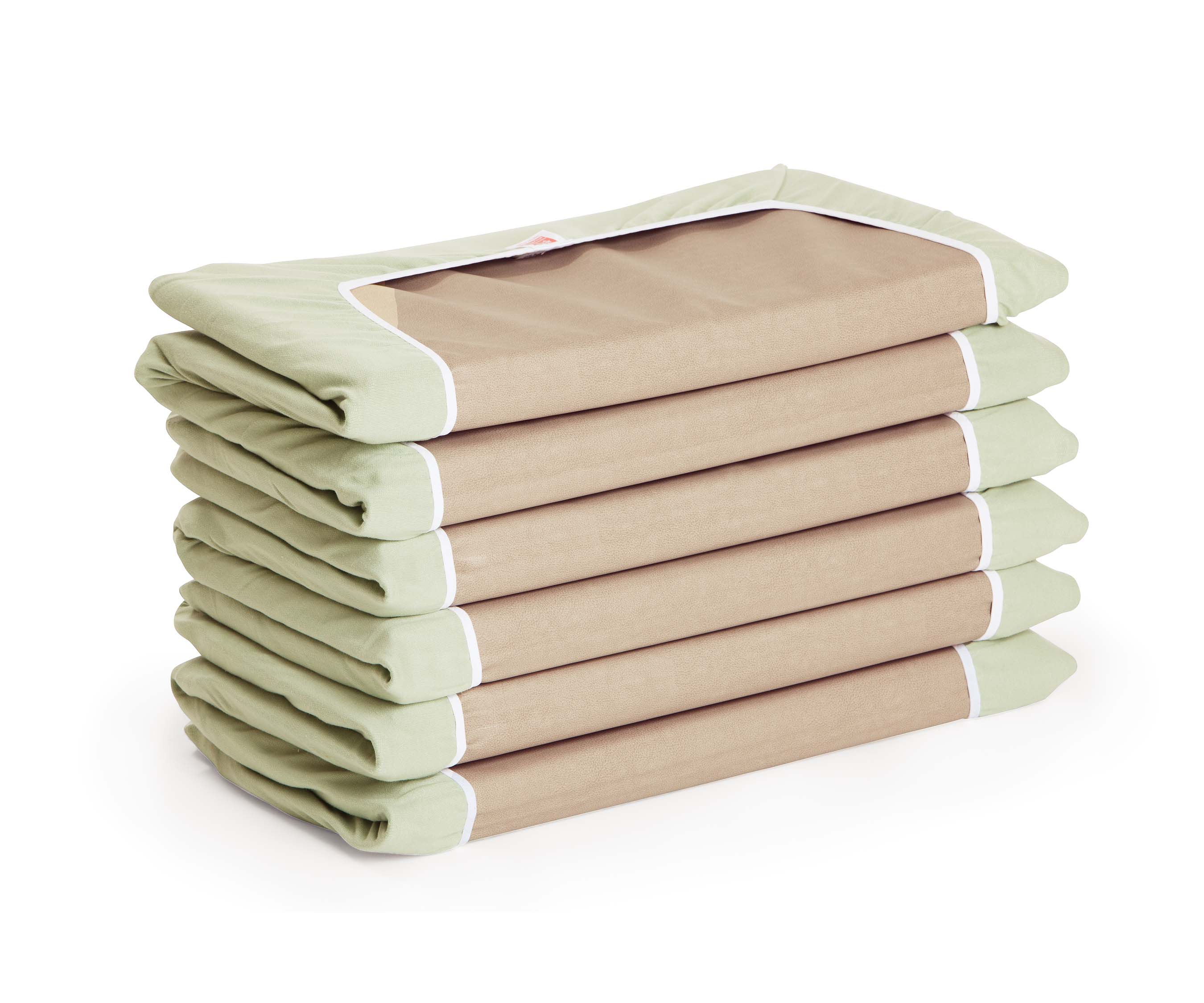 A stack of sleep mats