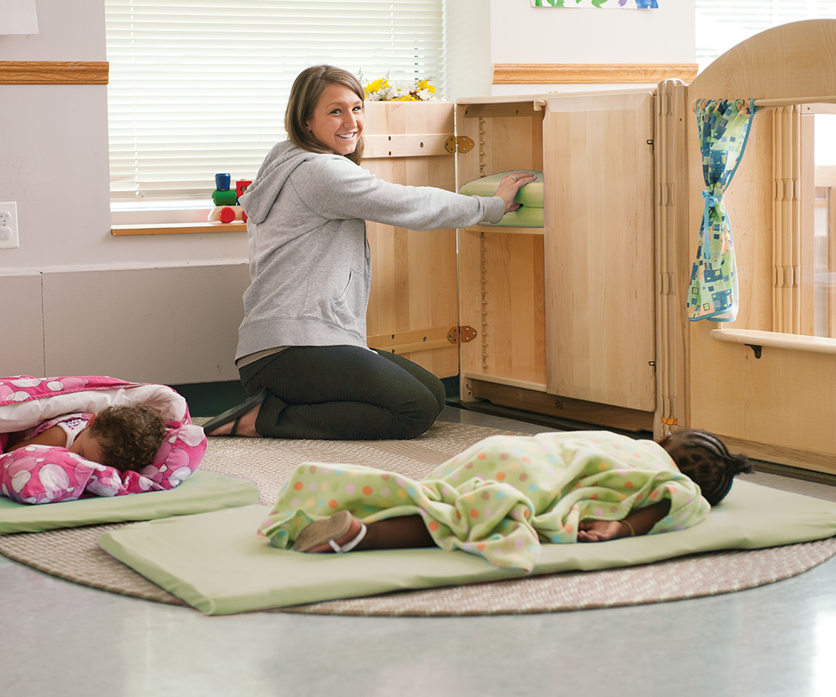 Sleep mats top for toddlers