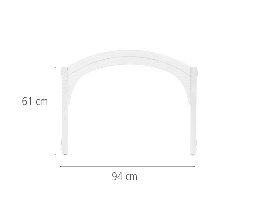 F831 Arch 94 x 61 cm dimensions