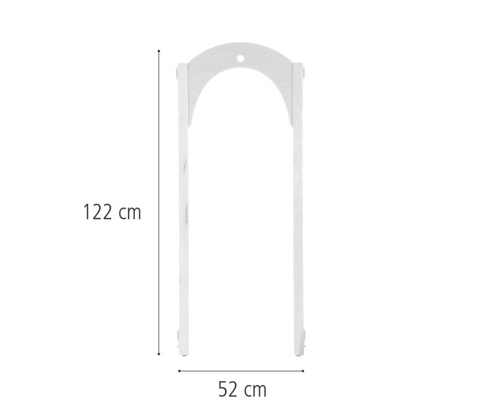 F838 Mini arch dimensions