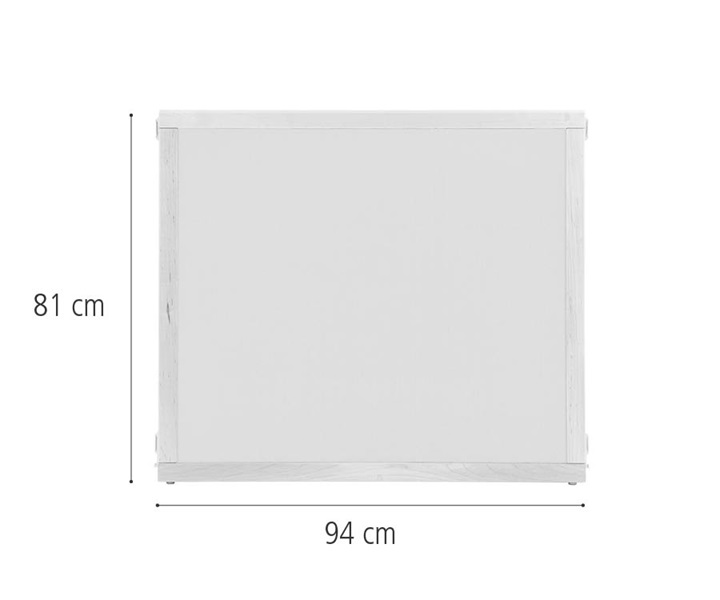 F715 Display board panel, 94 x 81 cm dimensions