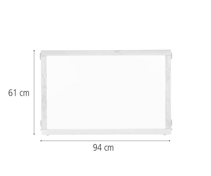 F801 Translucent panel, 94 x 61 cm dimensions