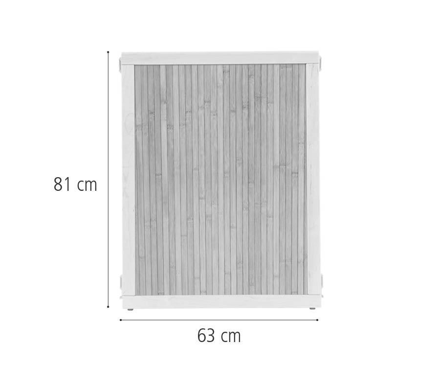 F828 Bamboo panel, 63 x 81 cm dimensions