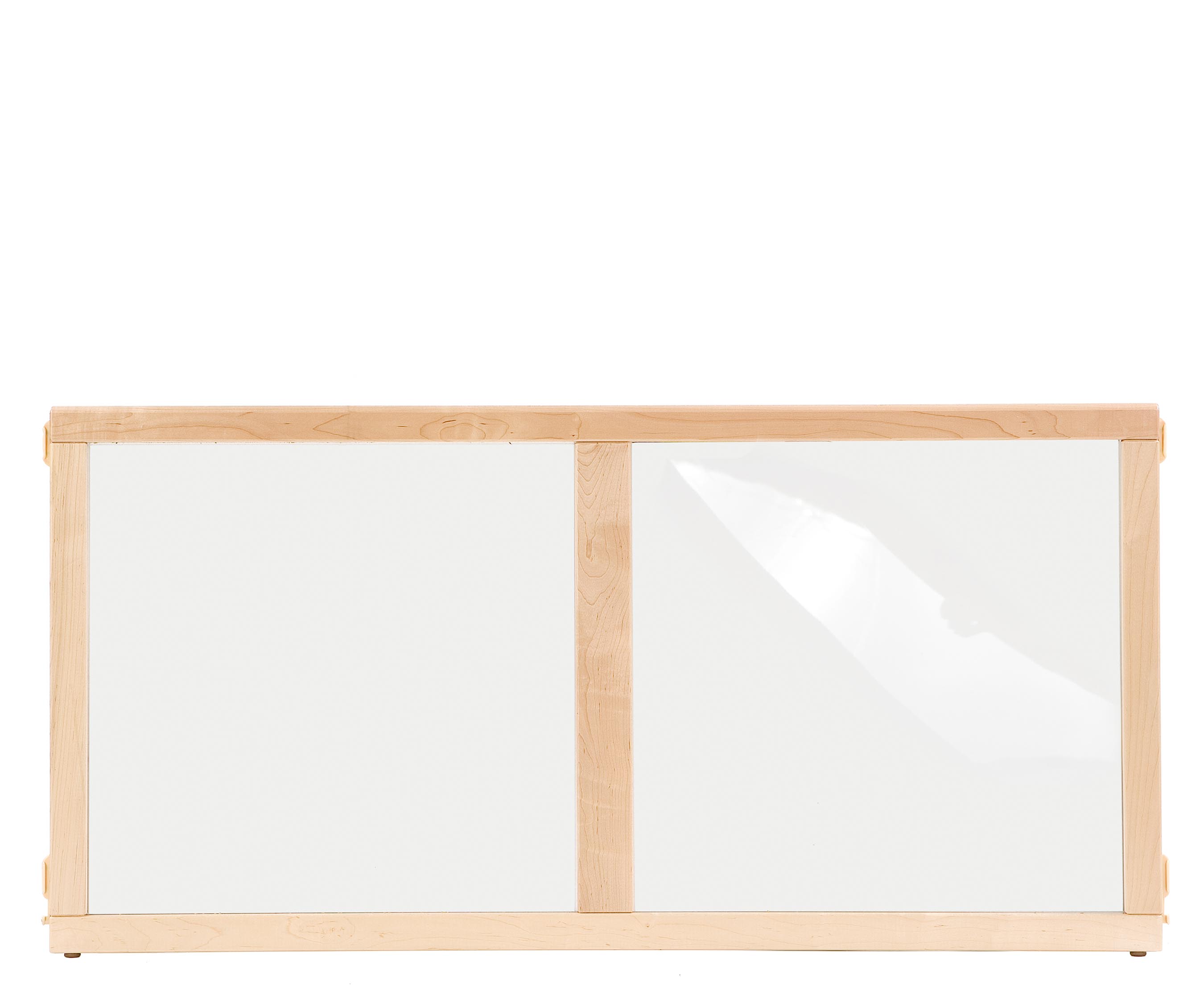 Clear panel, 124 x 61 cm