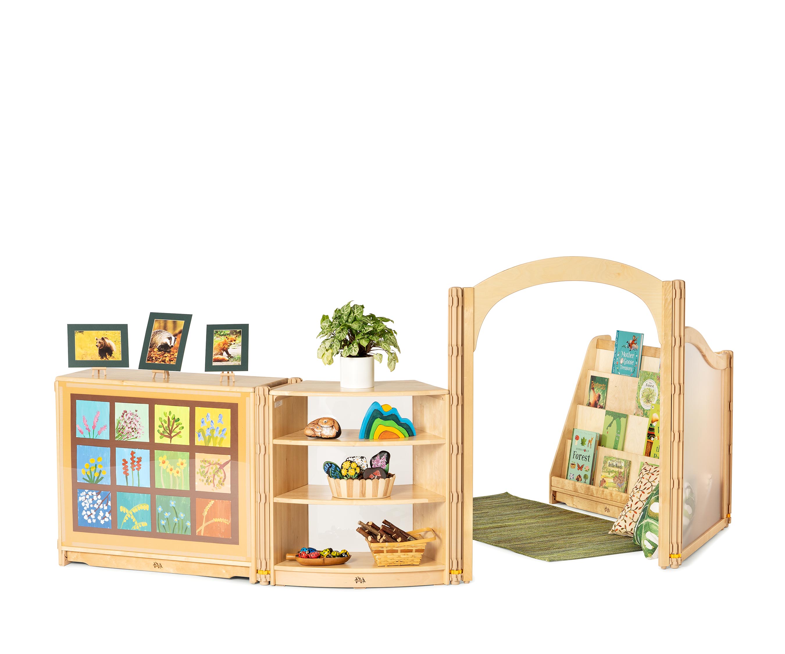 F934 Literacy corner propped