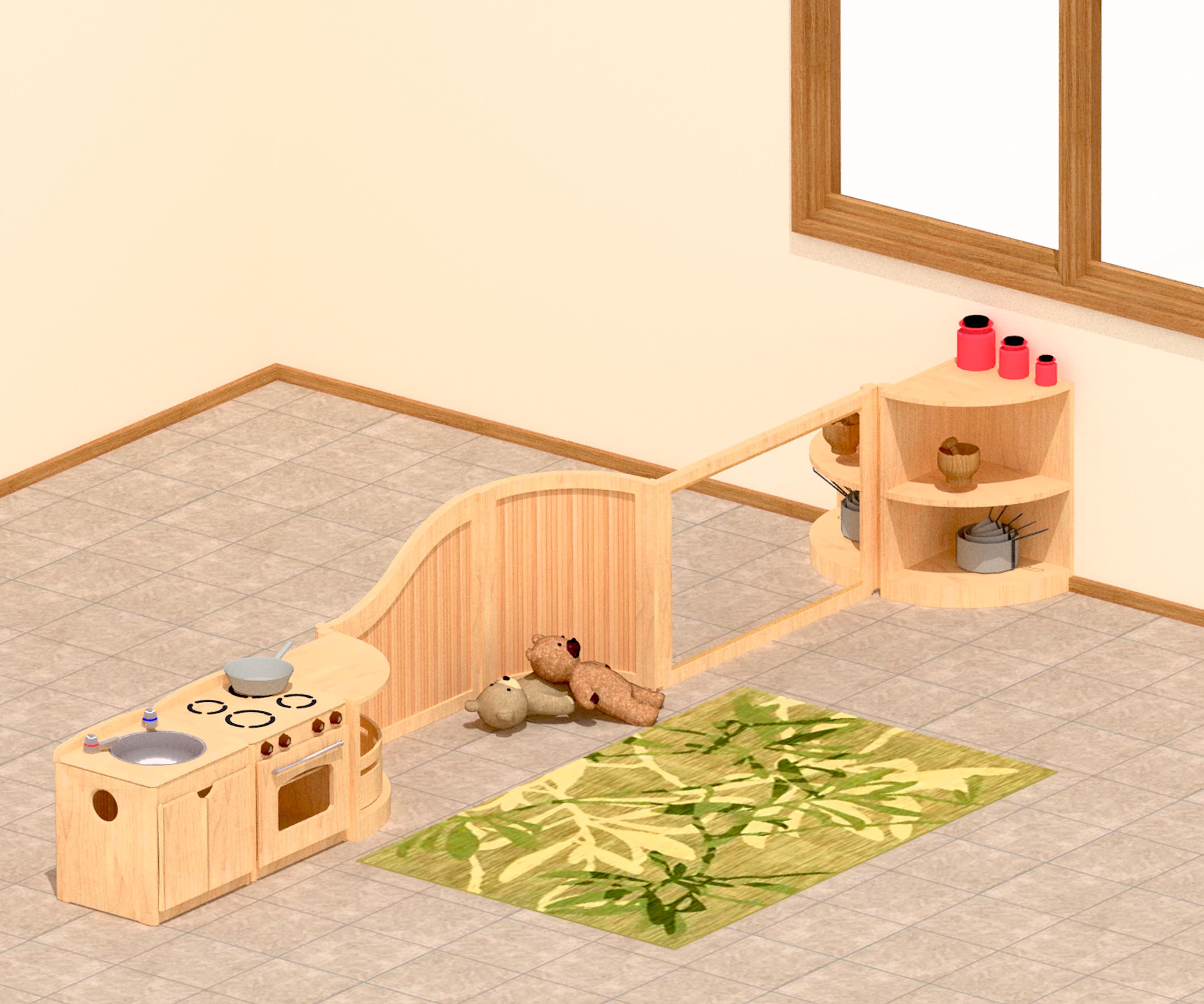 F929 Toddler role play area chief 1