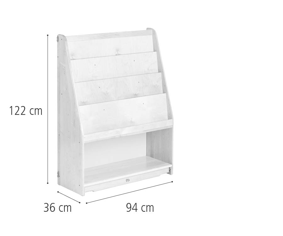 F776 Library shelf dimensions