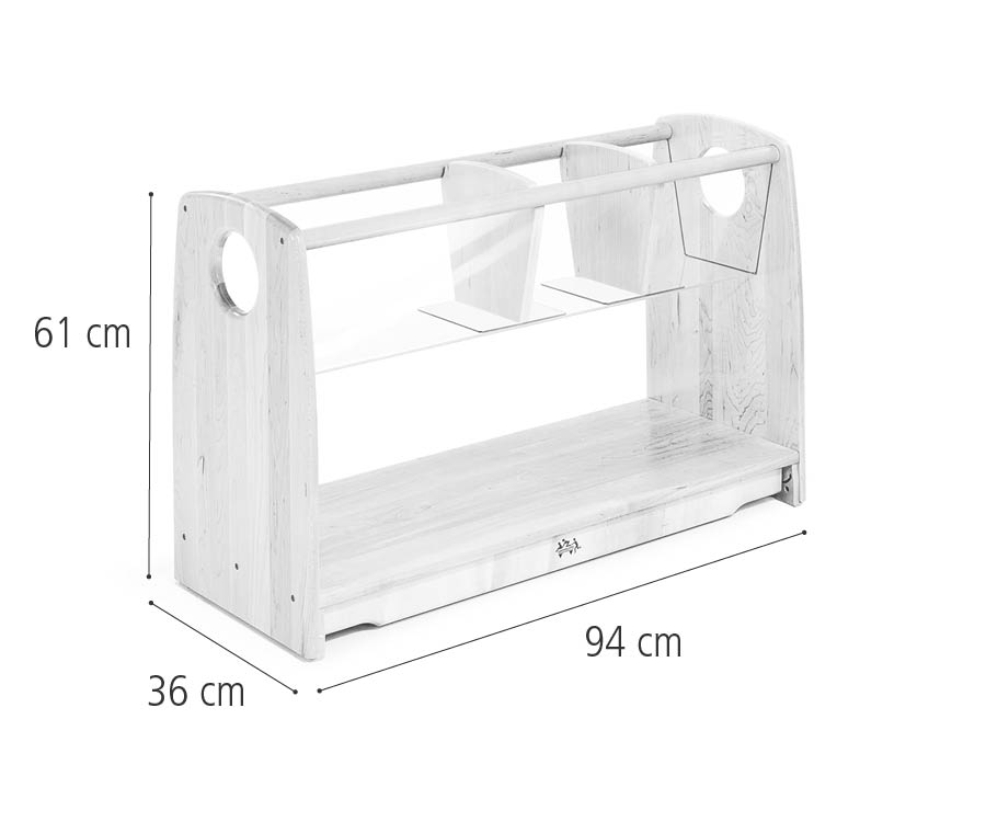 F777 Book trolley dimensions