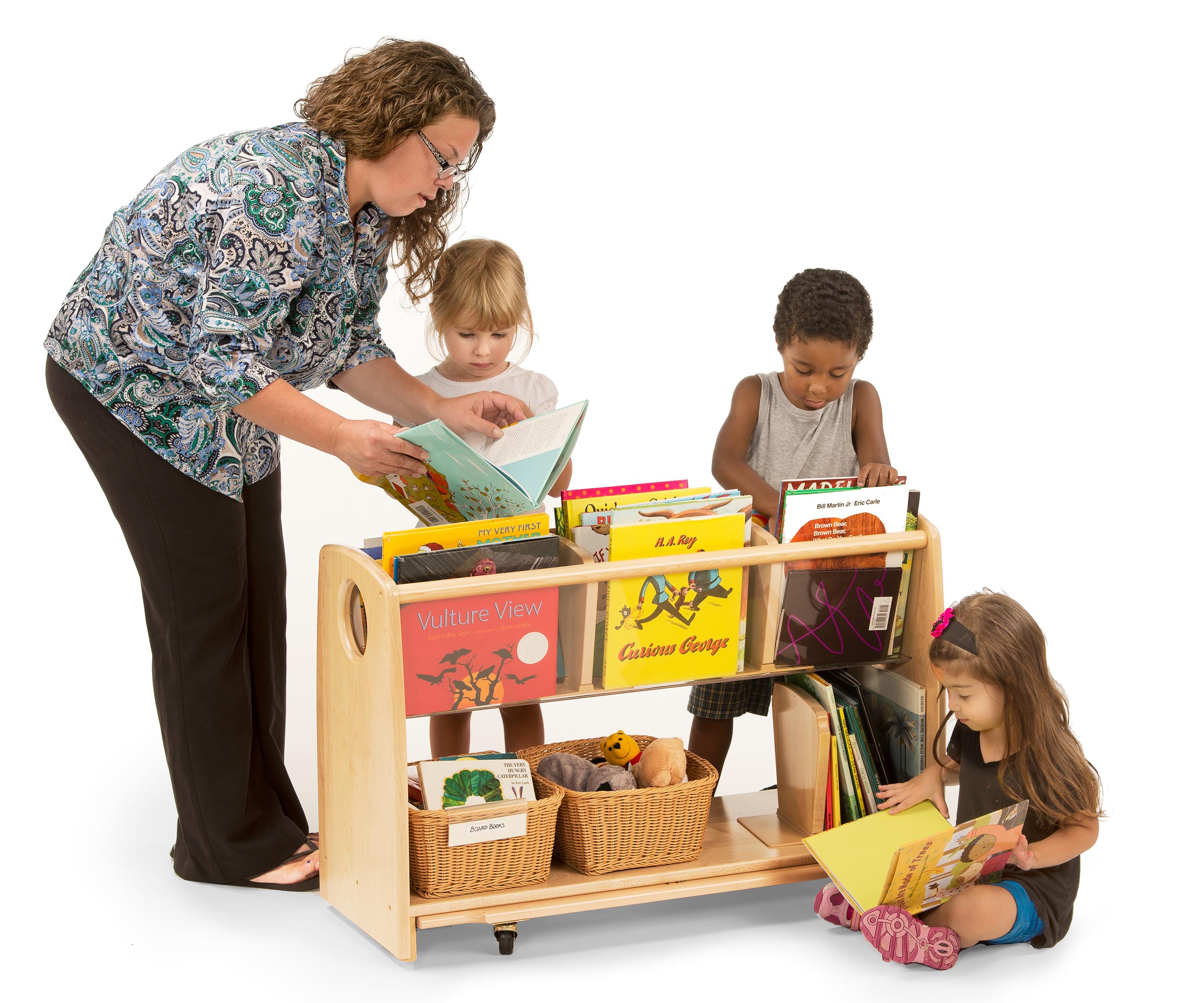 F777 Book trolley 1