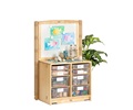 Display tray unit 71 x 61 cm propped