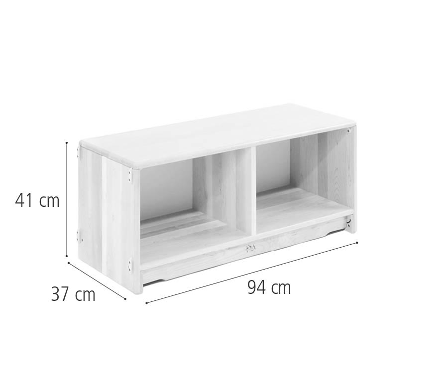 F612 Fixed shelf 94 x 41 cm dimensions